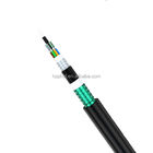 Underground direct buried FRP Strength Member Double Armored Fiber Optic Cable GYFTA53