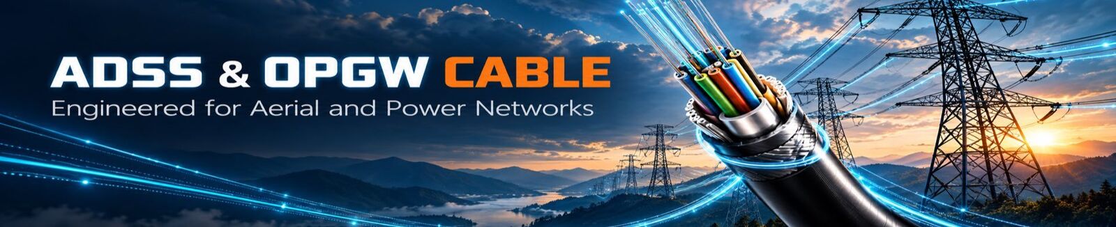 câble optique de fibre d'opgw