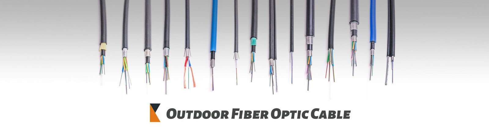 Câble optique extérieur de fibre