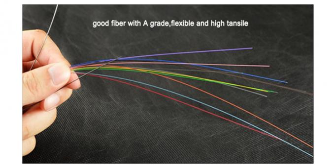 4 12 24 36 48 72 96 144 288 Cable à fibre optique à base en mode unique GYXTW 3