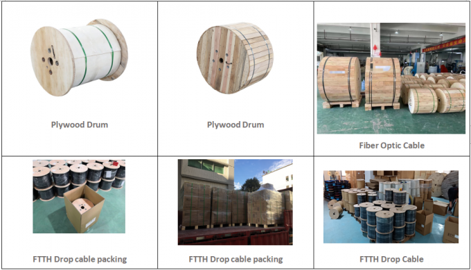 Prix d'usine GCYFY Micro câbles à fibre optique mono-mode à conduit aérien 4 6 12 24 48 96 144 288 Tailles pour FTTH 1
