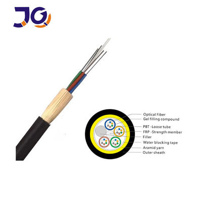 ADSS Overhead All Dielectric Fiber Optic Cable Single Mode 96 Core