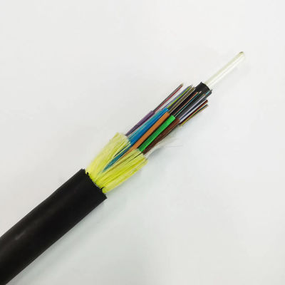 Qualité  ADSS Fiber Optic Cable Up to 96 Core Single Jacket All Dielectric Self Supporting Outdoor Aerial Optical Cable usine