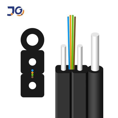 GJYXCH Outdoor FTTH Fiber Optic Drop Cable Steel Wire Messenger Self-Supporting