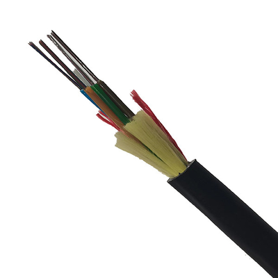 12/24/36/48/96 câbles optiques monomode extérieurs aériens de fibre d'ADSS de noyaux avec le HDPE