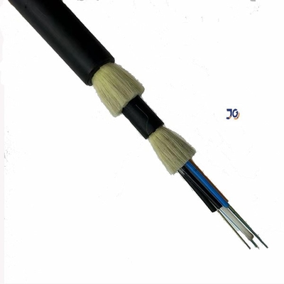 Monomode aucun câble optique de fibre des noyaux ADSS de Metlal 12/24/48 avec le fil d'Aramid