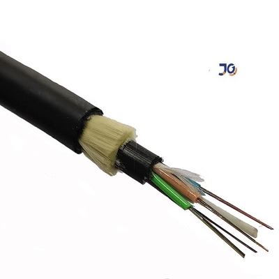 12 câble optique extérieur ADSS de fibre du SM 9/125 G652D ADSS 12 de mode unitaire de noyau