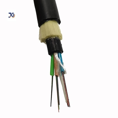 Les noyaux aériens autosuffisants de /24/48 du câble optique 12 de fibre d'ADSS enjambent 100m