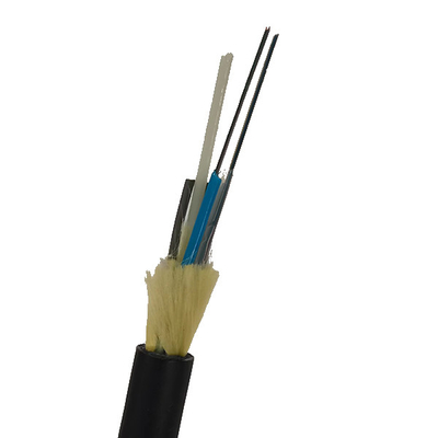 Envergure 100m de mode unitaire de force de fil d'Aramid 12/24 câble de fibre optique des noyaux ADSS