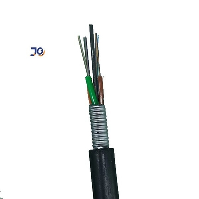 Frais généraux et câble optique unimodal de fibre du conduit 12/24/48/96c GYTS/GYTA