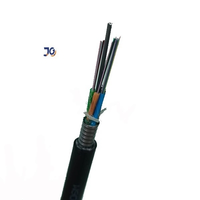 Anti- direct extérieur de Gyts de câble optique de fibre de mode unitaire de rongeur enterré noyaux 12 24 96 144