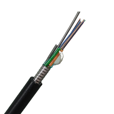GYTS 24/48 creuse le câble optique blindé de fibre de conduit extérieur de mode unitaire