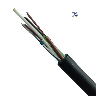 Modèle simple extérieur Aerial GYFTY G625d 24 câble à fibres optiques de fibre de 48 noyaux avec la force de FRP