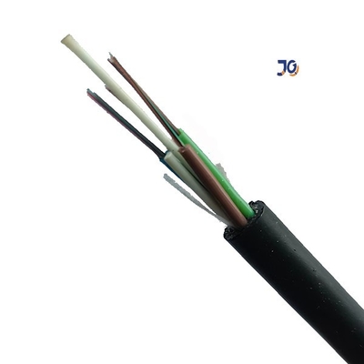 Conduit aérien GYFTY G625d 12 24 câbles à fibres optiques de fibre de 48 noyaux avec le porteur central de FRP