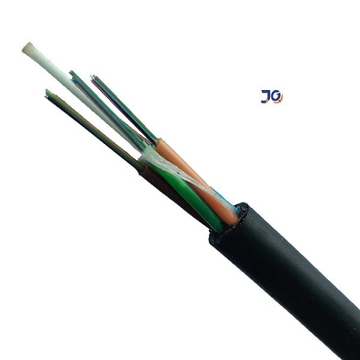 Câble optique de fibre optique aérien extérieur de fibre de noyau du mode unitaire G652D 48 de câble de GYFTY