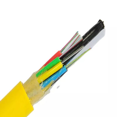 Anti câble optique lâche échoué non métallique 48 de fibre de tube de rongeur de GYFTY 96 144 noyaux