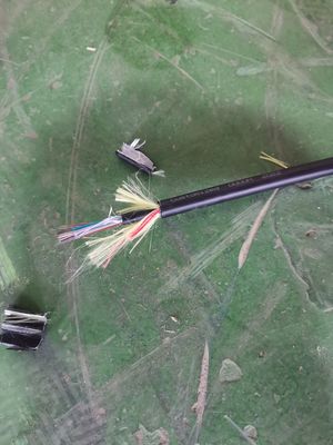 Entièrement câbles optiques diélectriques aériens 24 de fibre d'ADSS câble de fibre optique de 48 96 noyaux