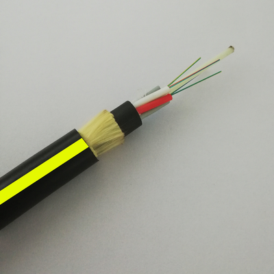 câble optique ADSS de fibre de noyaux du câble 12 de fibre de l'envergure ADSS de 200m
