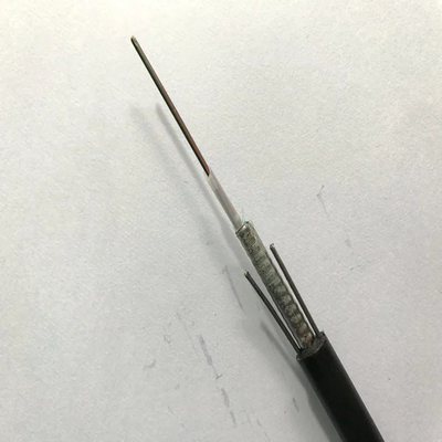 2 4 6 8 10 12 24 câbles optiques blindés de fibre de mode unitaire de câble du noyau GYXTW
