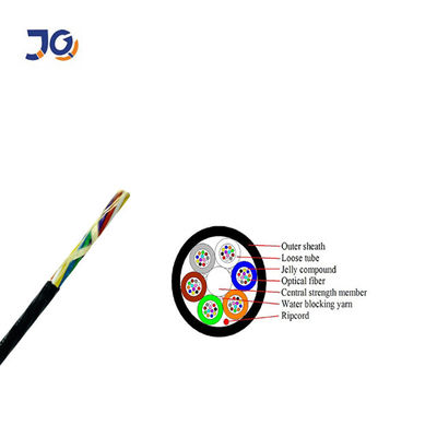 Câble optique enflé GCYFTY 24 de fibre d'air micro de conduit de HDPE noyau 48 72 144