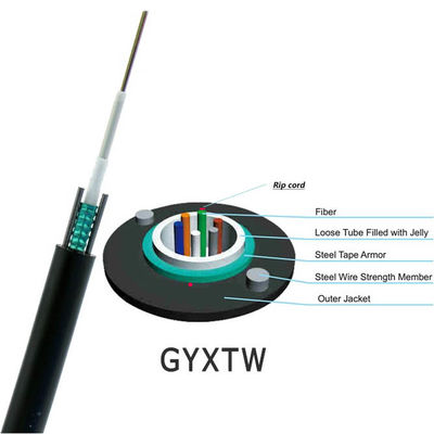 Chine Fabricant de câbles à fibre optique Cable à fibre optique FTTH SM G652D 12 Cable à fibre optique