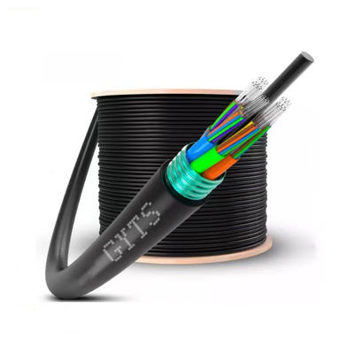 12 24 36 48 72 96 144 Télécommande aérienne extérieure en mode unique G652D câble blindé en fibre optique GYTS
