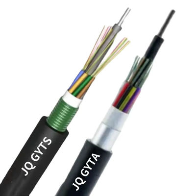 2 à 288 cœurs GYTA GYTS câble blindé en fibre optique extérieur directement sous terre enterré G652D