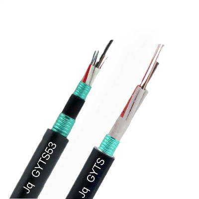 6 8 12 24 48 Ruban d'acier PSP blindé GYTS GYTS53 câble à fibre optique extérieur