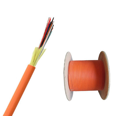 Cable optique LSZH intérieur à 4 cœurs, 6 cœurs, 8 cœurs, 12 cœurs, 24 cœurs, 48 cœurs, mode unique