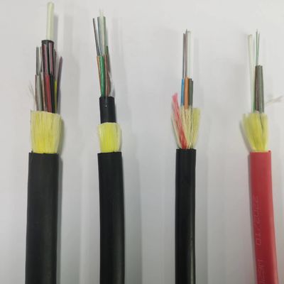 12 24 48 fibre ADSS de base G652D câble optique aérien autoportant