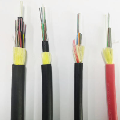 G652d fibre optique en mode unique adss span50 tkf 12 24 48 72 96 144 288 câble à fibre optique de base