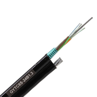 Vue aérienne de la veste UV PE Figure 8 Cable à fibre optique 9,0*14,8 mm de diamètre extérieur pour le transfert de données à grande vitesse