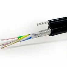 L'installation aérienne extérieure Figure 8 Structure 24 cœurs Câbles à fibres optiques GYTC8A