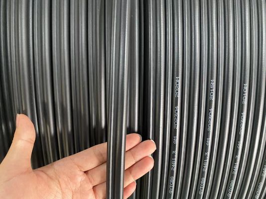 12 24 48 cœurs de câble à fibre optique extérieur GYTC8S GYTC8Y figure 8