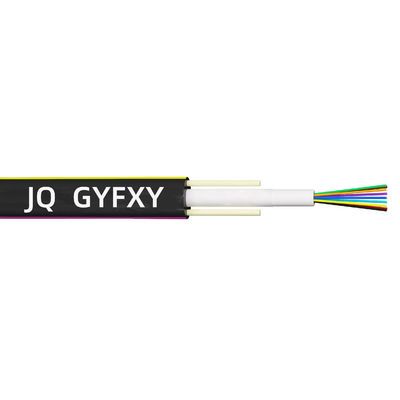 Cable à fibre optique extérieur GYFXY tube central lâche non métallique câble non blindé mode unique