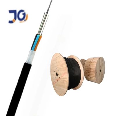 4/6/8/12/24 Fibre optique mono-mode multi-mode GYTY en acier en acier à tubes lâches