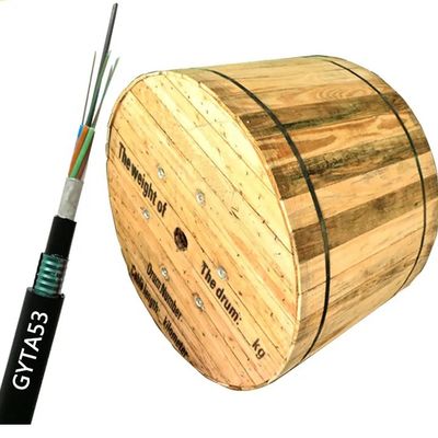 Cable à fibre optique double blindé en FRP directement enterré sous terre