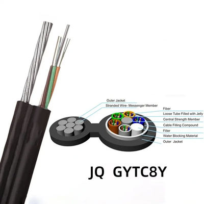 GYXTC8Y GYTC8Y Aérienne extérieure autoportante Figure 8 Cable à fibre optique non blindé