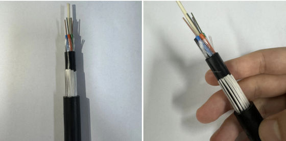 Résistant à la flamme résistant aux rats GYFTZY63 Cable optique en fibre optique directement enterré Fils de verre de haute qualité avec FRP