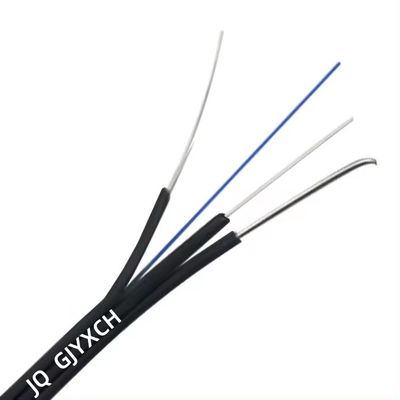 1 noyau 2 noyau 4 noyau GJYXCH GJYXFCH Cable à fibre optique extérieur autoportant FTTH Drop Cable
