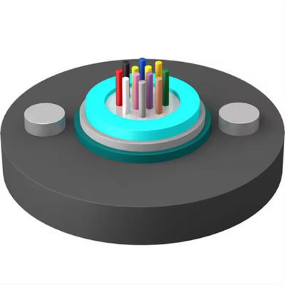 4 6 8 12 24 cœurs GYXTZW Unitube Rétardant de flamme câble monomode câble extérieur en fibre optique LSZH Jacket