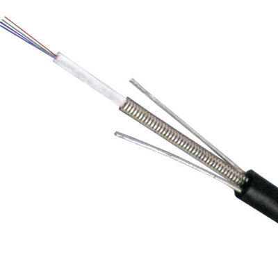Cable à fibre optique GYXTW blindé 2 4 6 8 12 24 câble à fibre optique