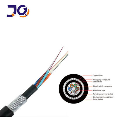 Cable sous-marin à fibre optique GYTA33 48 96 144 Cœurs Cable sous-marin à fibre optique