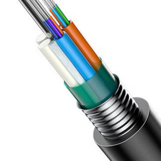 48 72 96 144 288 Cable à fibre optique à tubes lâches en tronçons de noyau GYTA GYTS Cable de communication enterré par conduit