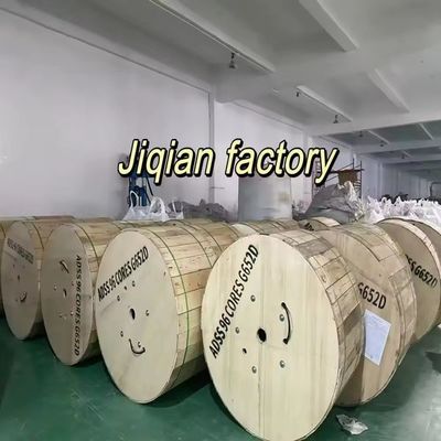 Cable aérien autoportant à 48 cœurs, entièrement diélectrique, ADSS, portée 100 m, portée 200 m