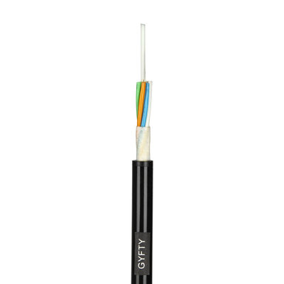 24 48 72 96 144 Cable à fibre optique en mode unique G652D G657A1GYFTY Cable à fibre aérienne extérieur avec FRP prix de gros