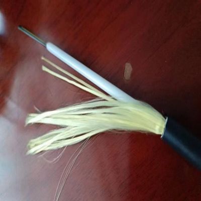 4 8 12 Noyau GYFXTH Unitube Fil de verre Fil d'aramide Cable à fibres optiques non métalliques JET câbles à fibres optiques