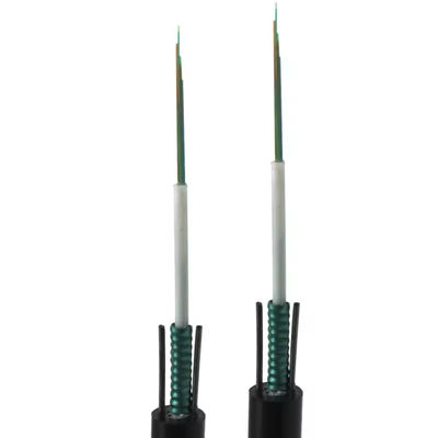 Vente à chaud Prix d'usine 6 câble à fibre optique à noyau blindé GYXTW Central Loose Tube câble extérieur câble de communication