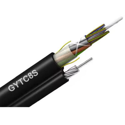 96 Base aérienne autoportante Figure 8 structure GYTC8S avec câble à fibre optique