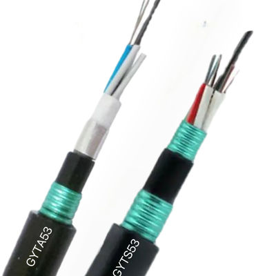 Cable de fibre optique souterraine à mode unique GYTA53